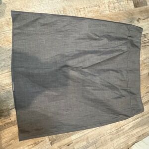 Talbots Petites‎ Grey Pencil Skirt Business Casual Office Career Size 10P